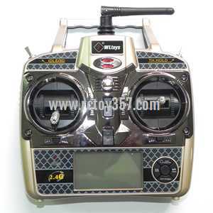 RCToy357.com - WLtoys WL V966 Helicopter toy Parts Remote Control\Transmitter