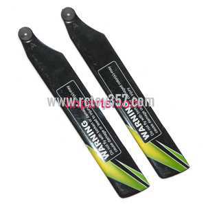 (image for) WLtoys WL V966 Helicopter toy Parts main rotor blade(Black/green)