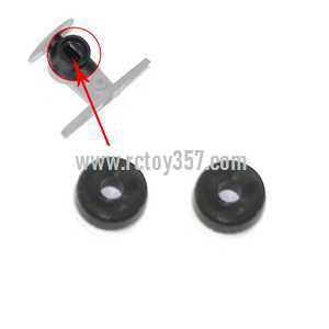 RCToy357.com - XK K120 RC Helicopter toy Parts rubber set in the main shaft