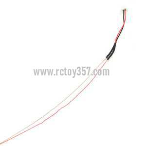 RCToy357.com - WLtoys V931 2.4G 6CH Brushless Scale Lama Flybarless RC Helicopter toy Parts tail motor wire plug