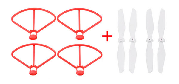 (image for) Propeller + protection ring red XIAO MI FIMI A3 Spare parts