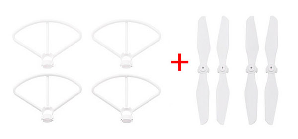 RCToy357.com - Propeller + protection ring white XIAO MI FIMI A3 Spare parts