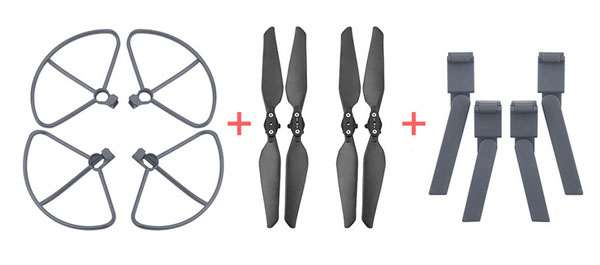 (image for) Increased tripod + protection ring + propeller XIAO MI FIMI X8 SE Spare parts