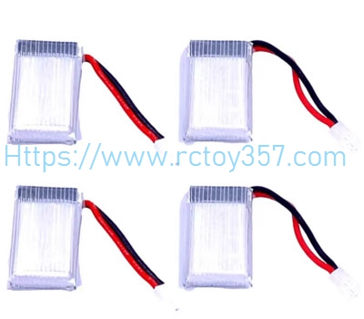 (image for) 3.7V 400mAh battery 4pcs XIAXIU SU-57 RC Airplane Spare Parts