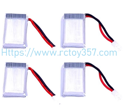 RCToy357.com - 3.7V 400mAh battery 4pcs XIAXIU X-320 RC Airplane Spare Parts