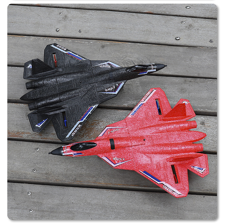 RCToy357.com - XIAXIU SU-57 Plane RC Foam Aircraft 2.4G Radio Control Glider