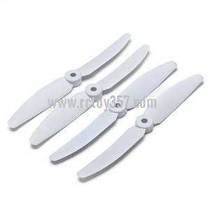 RCToy357.com - XinLin X181 RC Quadcopter toy Parts Main blades[White]