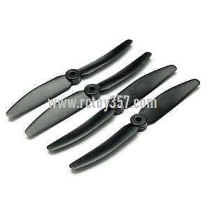 RCToy357.com - XinLin X181 RC Quadcopter toy Parts Main blades[Black]
