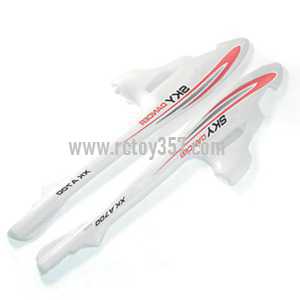 (image for) XK A700 RC Airplane toy Parts Body set(Red)