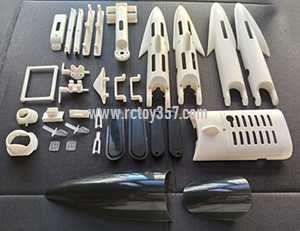 RCToy357.com - JJRC M02 RC Glider parts Plastic parts group