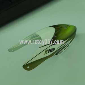 RCToy357.com - XK K100 Helicopter toy Parts Head cover/Canopy