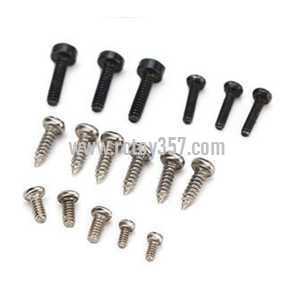 RCToy357.com - XK K120 RC Helicopter toy Parts Screws pack set - Click Image to Close