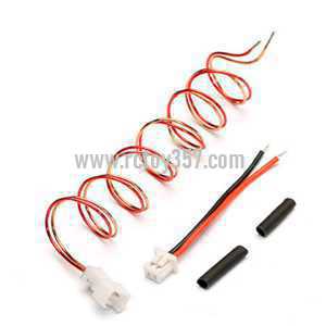 (image for) XK K120 RC Helicopter toy Parts tail motor wire plug