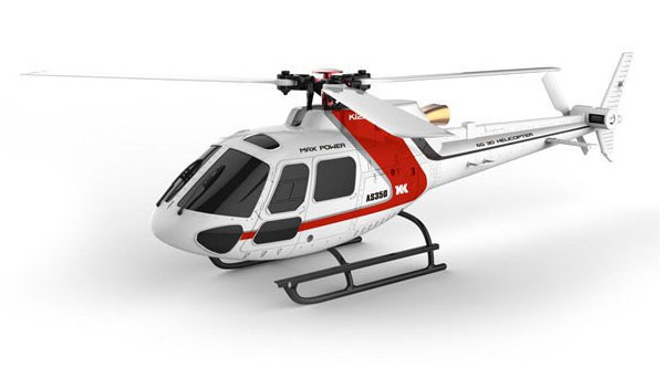 RCToy357.com - XK K123 RC Helicopter Body [Without Transmitter and Battery]