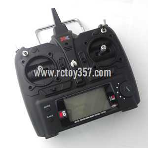 RCToy357.com - XK K100 Helicopter toy Parts Remote Control/Transmitter