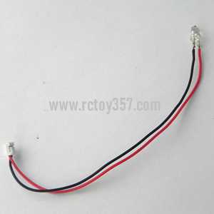 RCToy357.com - XK K124 RC Helicopter toy Parts Headlight [for the Head cover]