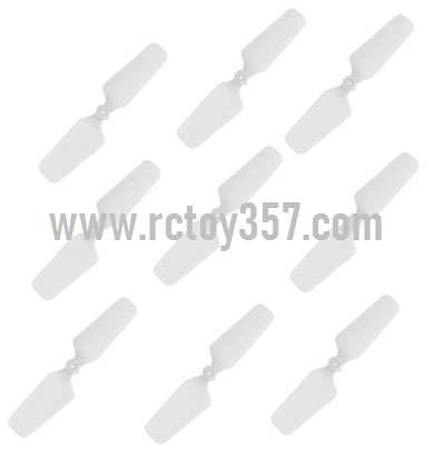 RCToy357.com - XK K127 RC Helicopter spare parts Tail blade(white)9pcs