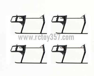 RCToy357.com - XK K127 RC Helicopter spare parts Undercarriage/Landing skid 4pcs - Click Image to Close