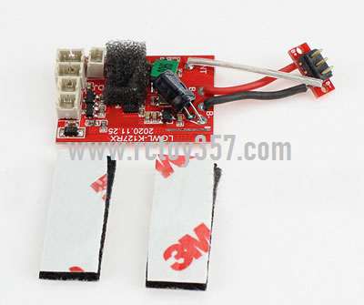 RCToy357.com - XK K127 RC Helicopter spare parts Receiver Board PCB