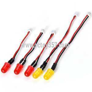 (image for) XK Alien X250 X250A X250B RC Quadcopter toy Parts LED Indicator Light Set