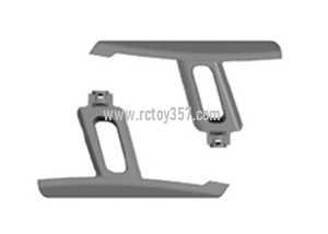 RCToy357.com - XK X251 RC Quadcopter toy Parts Undercarriage - Click Image to Close