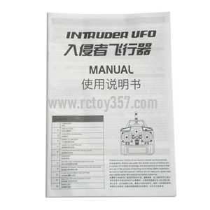 RCToy357.com - Xinxun RC Quadcopter intruder UFO X30 X30V toy Parts English manual book