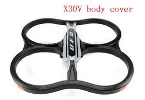 RCToy357.com - Xinxun RC Quadcopter intruder UFO X30 X30V toy Parts Head cover/Canopy(X30V)