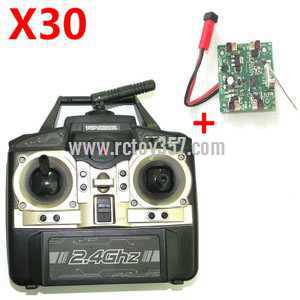 RCToy357.com - Xinxun RC Quadcopter intruder UFO X30 X30V toy Parts Remote ControlTransmitter(X30)