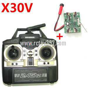RCToy357.com - Xinxun RC Quadcopter intruder UFO X30 X30V toy Parts Remote ControlTransmitter(X30V)