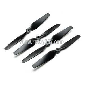 (image for) XK STUNT X350 RC Quadcopter toy Parts Main blades propeller pro[Black]