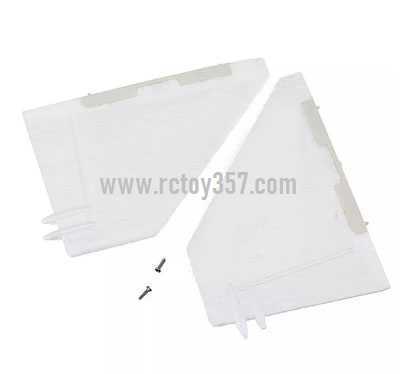 (image for) JJRC M02 RC Glider parts Vertical tail group Red