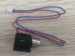 RCToy357.com - XK A100 RC Airplane toy Parts Forward motor group [red and blue line]