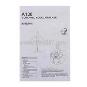 RCToy357.com - XK A130 RC Airplane toy Parts English manual