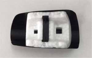 (image for) XK A800 RC Airplane toy Parts Window cover group