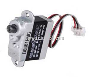 RCToy357.com - XK K130 RC Helicopter toy Parts Metal Servo [Plug and Play] - Click Image to Close