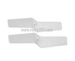 RCToy357.com - XK K130 RC Helicopter toy Parts Tail blade(White) 1pcs - Click Image to Close