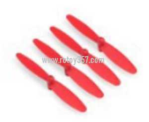 RCToy357.com - XK X150 RC Quadcopter toy Parts Main blades[Red]