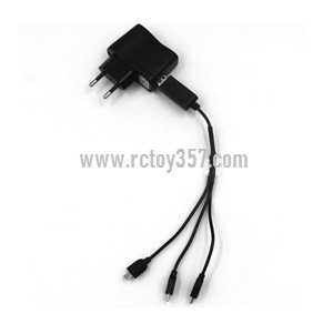 RCToy357.com - VISUO XS809S RC Quadcopter toy Parts Charger head + USB charger(1 charge 3)