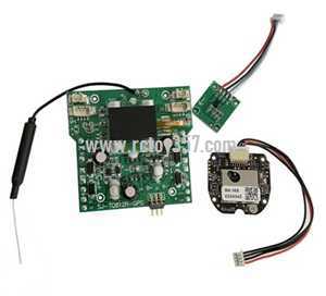 RCToy357.com - VISUO XS812 RC Quadcopter toy Parts Receiver Board + GPS + Geomagnetic Module - Click Image to Close