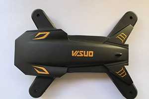 RCToy357.com - VISUO XS816 XS816 4K RC Quadcopter toy Parts Body Shell[Black]