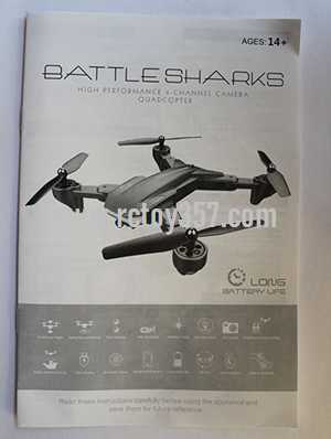 VISUO XS816 XS816 4K RC Quadcopter toy Parts English manual (image for) VISUO XS816 XS816 4K RC Quadcopter toy Parts English manual