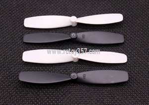 RCToy357.com - Yi Zhan YiZhan X4 RC Quadcopter toy Parts Blades set[White Black]