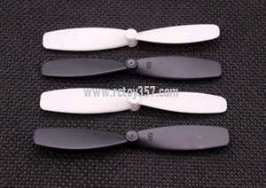 (image for) Yi Zhan YiZhan X4 RC Quadcopter toy Parts Blades set[White Black]