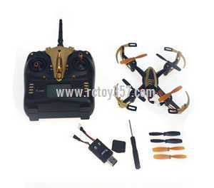 RCToy357.com - Yi Zhan YiZhan X4 6 Axis 2.4G RC Quacopter With LCD Transmitter RTF - Click Image to Close