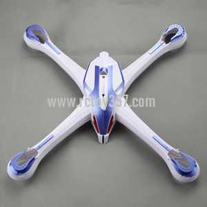 RCToy357.com - YiZhan Tarantula X6 RC Quadcopter toy Parts Upper Head set(BLUE)
